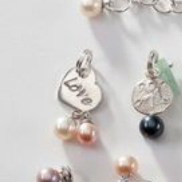 Vantel Pearls Jewelry Vantel Pearls Heart Love Charm 2 Genuine